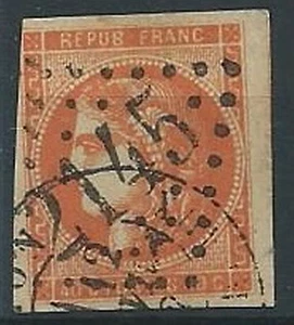 1870-71 FRANCIA USATO CERERE BORDEAUX 40 CENT - EDF003 - Picture 1 of 1