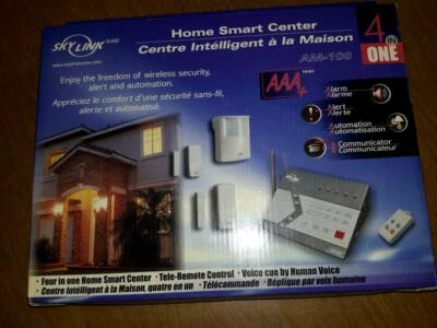 NEW SKYLINK WIRELESS AAA+ 4 IN1 HOME SMART CENTER (AM-100) TELE-REMOTE CONTROL - Image 1 of 4