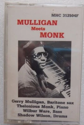 MULLIGAN MEETS MONK; MUSICAL HERITAGE SOCIETY MHC 312504F; NEW, SEALED, CASSETTE Foto 1 de 2