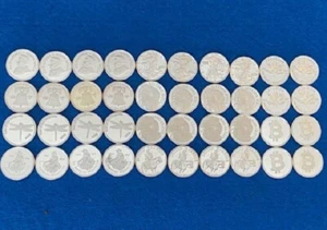 (40) Pure .999 Fine Silver Rounds Premium Rare New Bullion Lot Designs - Picture 1 of 1