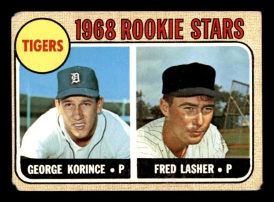 1968 Topps Baseball #447 Tigers Rookies PR - Image 1 of 2