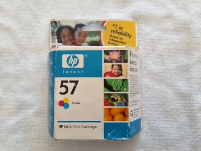 HP 57 tri-color ink cartridge - Image 1 of 3