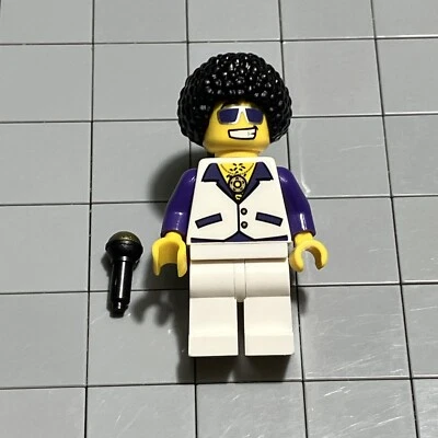LEGO COLLECTIBLE MINIFIGURES SERIES 2 2010 DISCO DUDE MINIFIGURE C5 77 - Image 1 of 2