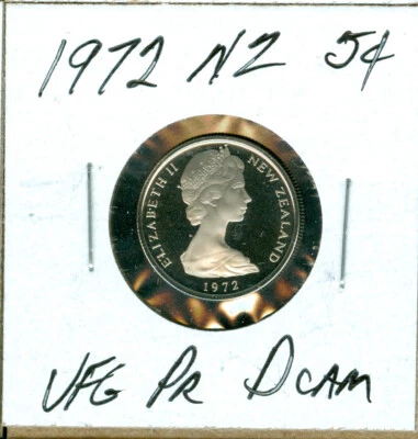 Nueva Zelanda 1972 5 centavos ultra mejor prueba cámara dcam envío $3,99 Nueva Zelanda Foto 1 de 2