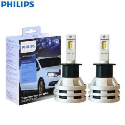 Philips LED H3 Ultinon Pro3101 Car Headlight 24W 6000K White Fog Lamp LED Globes - Image 1 of 4