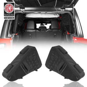 2x Multi-Pockets Interior Storage Cargo Bag for Jeep Wrangler 2018-2025 JL 4Door - Picture 1 of 12