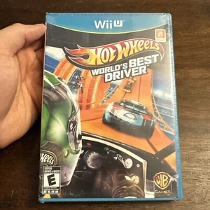 Brand New - Hot Wheels Worlds Best Driver (Nintendo Wii U) Factory Sealed - Picture 1 of 5