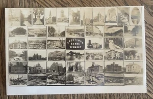 Vintage Greetings Barre Vermont Postcard Unposted - Picture 1 of 2