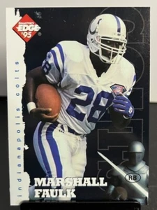 1995 Collector's Edge Dragon Slayers MARSHALL FAULK *HOFer* Colts - Bild 1 von 2