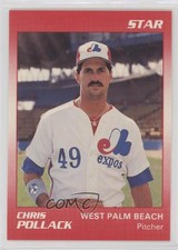 1990 Star West Palm Beach Expos Chris Pollack #18