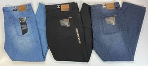 Men's Volcom Vorta\15 Slim Straight Regular Rise Stretch Denim Jeans - Picture 1 of 6