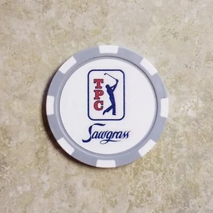 TPC Sawgrass - Poker Chip Golf Ball Marker - Picture 1 of 1