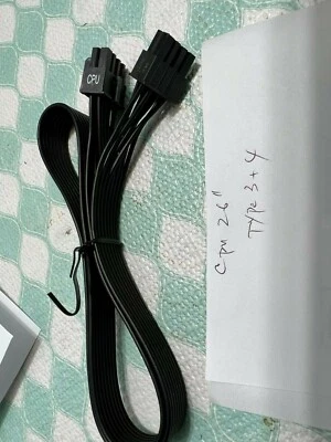 Corsair CPU POWER CABLE Type 4 Corsair CX650M CX750M CX850M SERIES ,ORIGINAL - Image 1 of 4