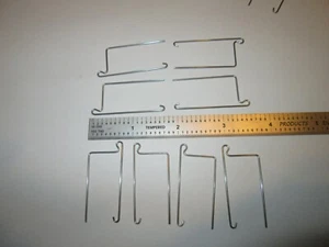 100 STÜCK. / BUZZ BAIT DRAHTFORM / GRÖSSE 0,035" X 1,650" MAL 0,775" L / EDELSTAHL - Bild 1 von 6