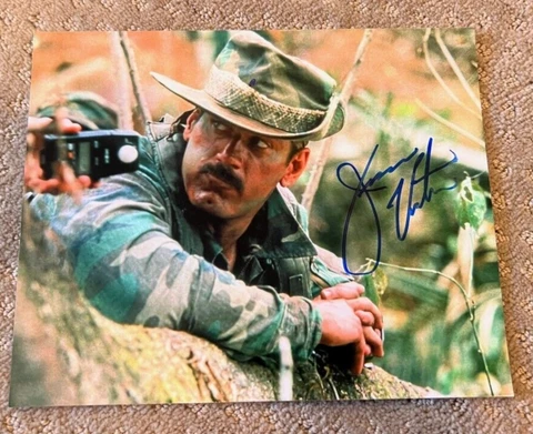 Jesse Ventura signed autographed 8x10 Predator photo Cover