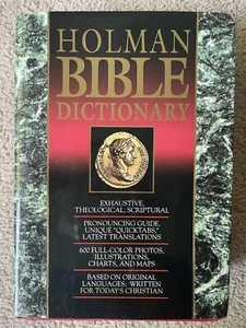 Holman Bible Dictionary by Trent C. Butler Hardcover w/ Dust Cover - Bild 1 von 7