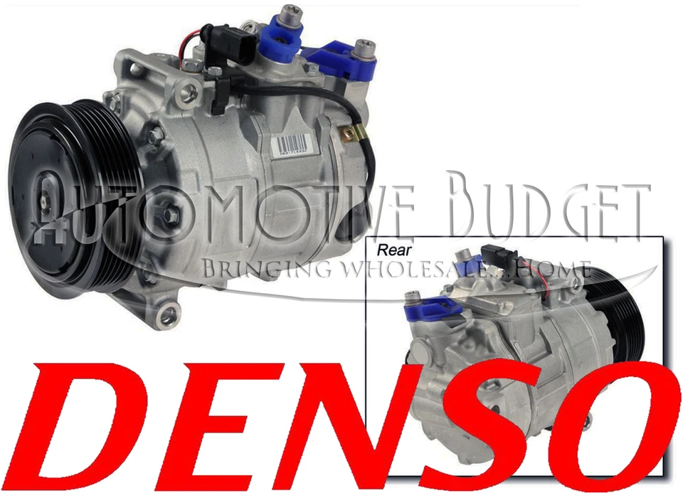 Compresor de aire acondicionado con embrague para Audi Q7 6,0 L TDI *EURO MARKET* 2009-2015 - NUEVO OEM  Foto 1 de 1