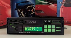 ALPINE 7281M Car AM/FM Tape car Radio - Made in Japan + Optional BT Upgrade - Picture 1 of 16