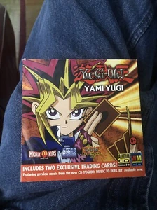 Yu-Gi-Oh Yami Yugi McDonalds Mighty Meals CD Advertisement (No Cards) - Picture 1 of 4