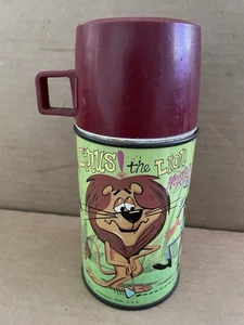 Vintage LINUS the LION HEARTED Thermoskanne 1965 General Foods Corp Aladdin - Bild 1 von 11