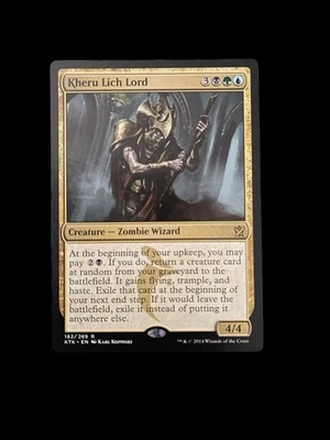Magic the Gathering MTG Kheru Lich Lord (182) Khans of Tarkir   LP - Image 1 of 2