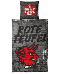 1. FC Kaiserslautern Bettwäsche Mauer/Teufel - Bild 1 von 1