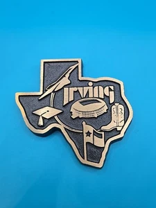 Vintage Rare Irving Texas Paperweight Dallas Cowboys Stadium - Picture 1 of 2