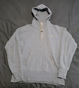 Paul Smith Jeans Grey Zebra Logo Zip Up Hoodie Large L Mens slim fit - Picture 1 of 7