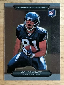 Topps Platinum #78 Golden Tate RC 2010 - Imagen 1 de 2