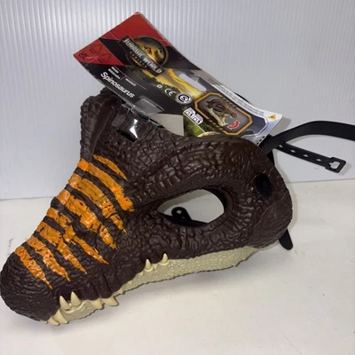 Máscara de Spinosaurus Renacimiento Mundo Jurásico Foto 1 de 4