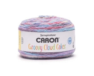 CARON GROOVY CLOUD CAKES. PLUM PARIDISE - Picture 1 of 2