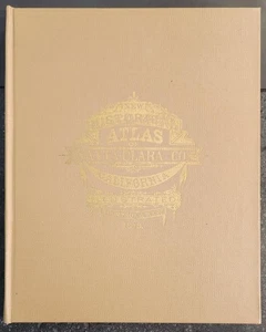 New Historical Atlas of Santa Clara County San Jose Campbell Los Gatos 1973 - Picture 1 of 10