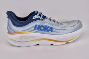 Hoka One One Men Bondi 9 1162013 DNP Blue Running Shoes Sneakers Size 12.5 EE - Picture 1 of 12