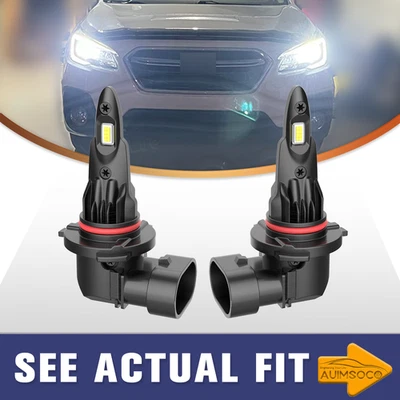 Kits de bombillas de haz alto faros LED para Subaru WRX WRX STI 2016 2018 8000LM Foto 1 de 4