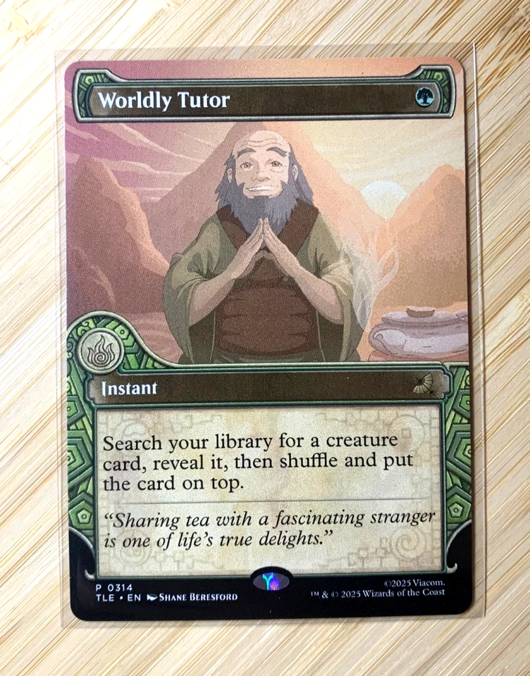 Worldly Tutor (Showcase) Avatar: The Last Airbender: Eternal-Legal Regular - Image 1 of 1