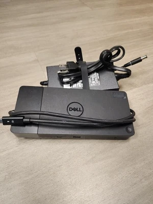 GENUINE Dell USB-C Docking Station WD19/S with Dell 130W AC Power Adapter - Image 1 of 3
