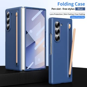 Funda delgada plegable para Samsung Galaxy Z 6/5/4/3 con S Pen y protector de pantalla frontal - Imagen 1 de 15