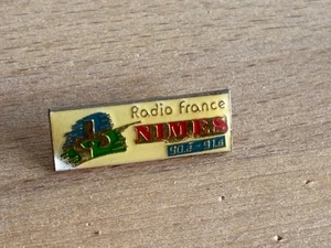 PINS PIN MEDIA RADIO MUSIQUE RADIO FRANCE NIMES - Picture 1 of 1