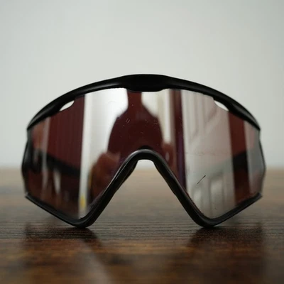 Oakley Wind Jacket 2.0 Prism Lens Sunglasses Black on Black Sports Glasses - Image 1 of 4