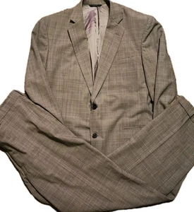 Brooks Brothers Madison BrooksCool Anzug Set 44L 39W Full Canvas grau Fensterscheibe - Bild 1 von 24