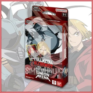 UNION ARENA TCG: Fullmetal Alchemist Starter Deck - Picture 1 of 2