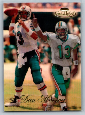 1998 Topps Gold Label Class 1 Dan Marino #30 HOF Miami Dolphins TC4459 - Image 1 of 2