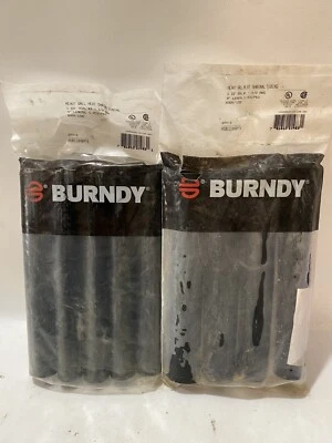 Lote de 9 tubos termorretrátil Burndy HSB110H9PF5 9” comprimento 1,10” diâmetro novo - Imagem 1 de 4