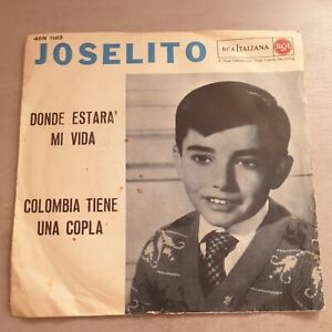 Joselito Donde Estara' mi Vida Colombia Keeps A Copla 45 Italy Press
