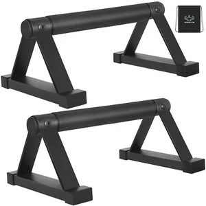 Wood push up bars Parallettes bars Anti-slip Handstand Bars for Calisthenics,... - Picture 1 of 7