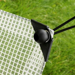 TRANSPARENT TARPAULIN Strengthened Waterproof Strong Premium Quality / 100g/sm - Picture 1 of 13
