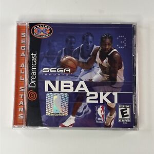 NBA 2K1 (Sega Dreamcast, 2000) Sealed! Sega All Stars!