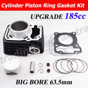 Big bore 63.5mm 185cc Cylinder Piston Kit for HONDA CB 150 CB150 Invicta Unicorn - Picture 1 of 7