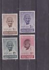 Indien 1946 Sc 203/6 Gandhi, Set m1234