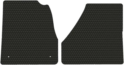 Se adapta a Freightliner Cascadia Black All-Weather 2PC Alfombrillas de goma 2018-2023 Foto 1 de 4